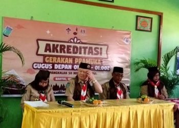 Kwarda DIY Melaksanakan Monitoring dan Evaluasi Visitasi Akreditasi Gugusdepan di SDN 1 Bantul