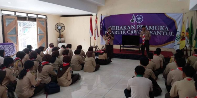 Kwarcab Bantul Gelar Pembekalan Peserta Raimuna DIY 2024