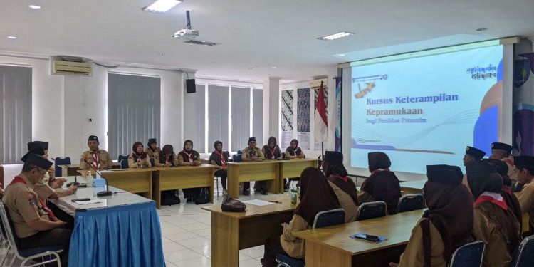 Tingkatkan Kompetensi, Puluhan Pembina Pramuka DIY Ikuti Kursus Keterampilan