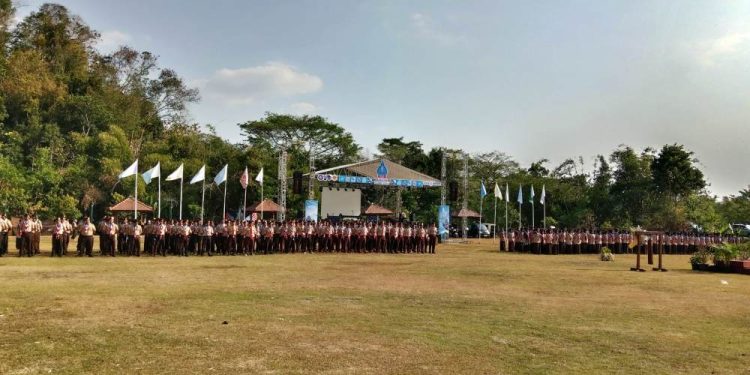 409 Peserta Ikuti Raimuna DIY 2024 di Candi Banyunibo, Siap Beraksi Nyata