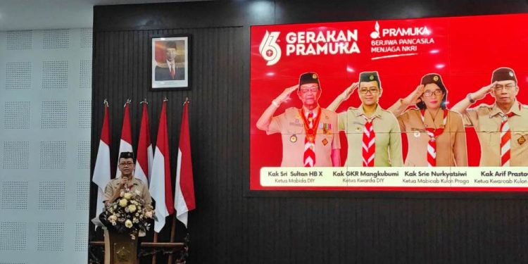Pembukaan Sarasehan dan Ulang Janji Hari Pramuka ke-63, Kak GKR Mangkubumi Ajak Terus Berinovasi dalam Berkegiatan