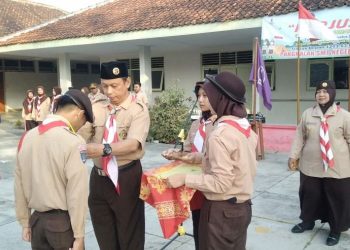 Sambut Hari Pramuka ke-63, 125 Pramuka Penggalang SMP Negeri 2 Playen Ikuti Perjusa