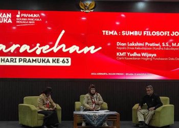 Penuh Antusias Diikuti Peserta, Tema Sumbu Filosofi Jadi Bahasan Menarik dalam Sarasehan Hari Pramuka ke-63