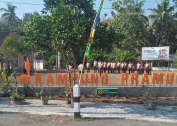 Kampung Pramuka Wukirsari Menggelar Apel Hari Pramuka ke-63 bersama Lurah dan Perangkat Desa