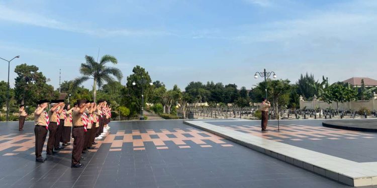 Hari Pertama Agenda Ziarah, Kwarda DIY Kunjungi Makam Pahlawan dan Tokoh Pramuka