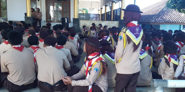 Pramuka Skipo Ikuti Sosialisasi Saka Wira Kartika