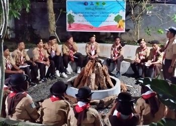Gugusdepan Pangkalan SMK Tamansiswa Jetis Yogyakarta Gelar Gladian Ambalan Tahun 2024