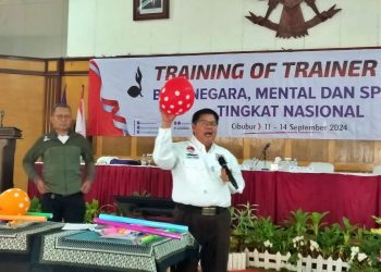 Selain Diminta Berkontribusi Aktif, Peserta ToT Bela Negara Juga Diharapkan Menguasai Metode Pembelajarannya