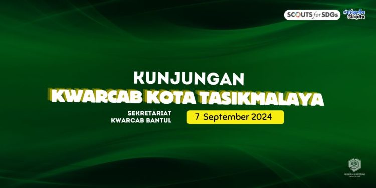 Kwarcab Kota Tasikmalaya akan Kunjungi Kwarcab Bantul, 7 September 2024