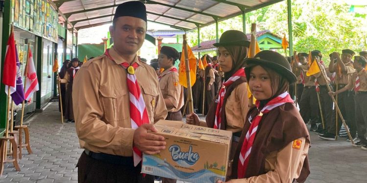 Kamabigus MTsN 4 Bantul Melantik Pengurus Dewan Penggalang Masa Bakti 2024-2025