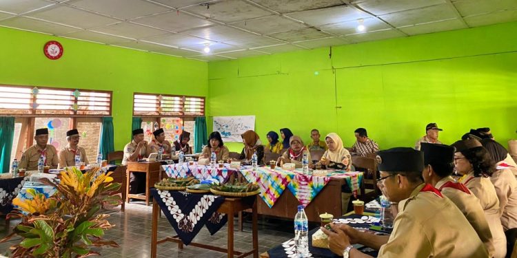 Kwarda DIY Melaksanakan Monitoring Uji Coba SKPI di SDN Jlaban Kulon Progo