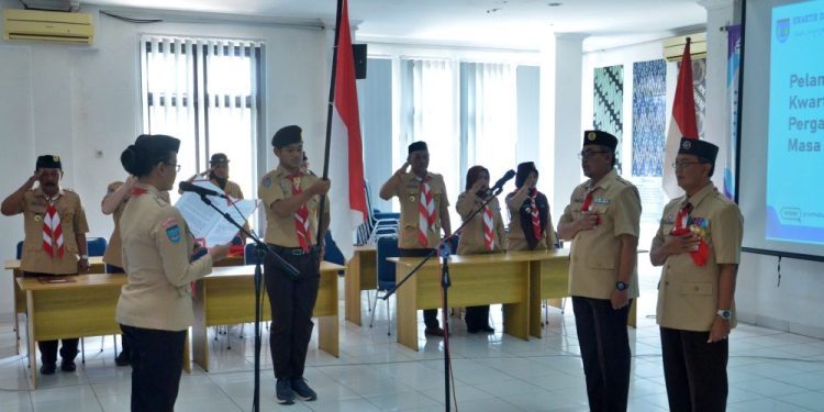 Kwarda DIY Gelar Upacara Pelantikan Dua Pengurus Pergantian Antar Waktu Masa Bakti 2020-2025