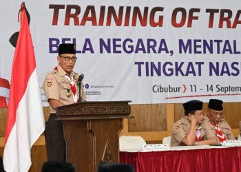 Dibuka oleh Ketua Kwarnas, ToT Bela Negara, Mental, dan Spiritual Tingkat Nasional 2024 Diikuti oleh 81 Peserta