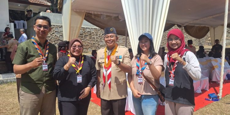Hadir di Penutupan Jamda XVI, Pewarta Istimewa Kwarda DIY Dapat Apresiasi dari Ketua Kwarda Jateng