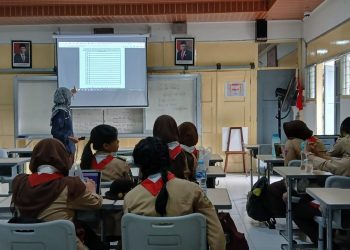 Latihan Pramuka SMA Negeri 9 Yogyakarta Diisi dengan Materi Jota-Joti