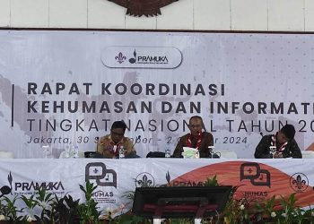 Sosialisasikan Draft Jukran, Kepala Pusdatin Kwarnas Minta Masukan dari Peserta Rakor Kehumasan dan Informatika Tingkat Nasional 2024