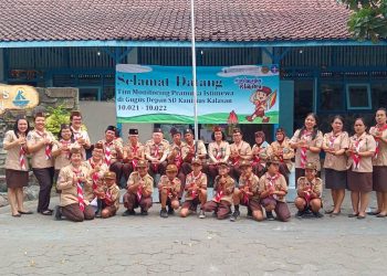 Monitoring Ujicoba SKPI di SD Kanisius Kalasan, Kwarda DIY Apresiasi Pencapaian yang Ada