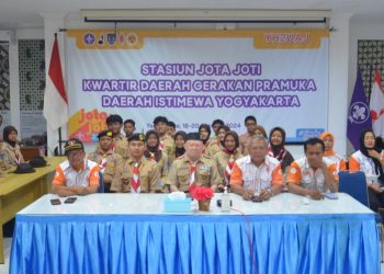 Kak Arifin Budiharjo dan Jajaran Pengurus ORARI Dampingi Pembukaan Jota-Joti Kwarda DIY 2024