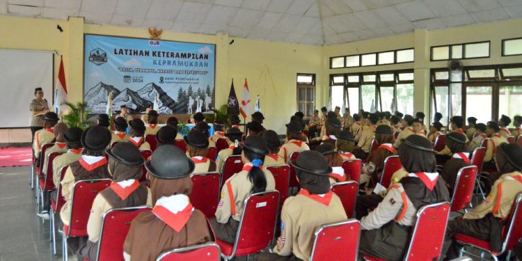 Buka LKK Penggalang 2024, Ketua Kwarda DIY Himbau Peserta Mengikuti Kegiatan dengan Serius dan Semangat