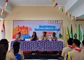 Jota-Joti 2024 Kwarcab Bantul Selesai, Kegiatan Ditutup secara Resmi oleh Kak Emi Masruroh