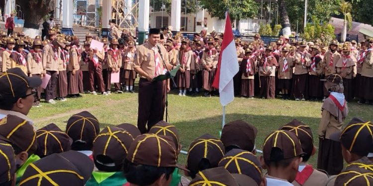 750 Peserta Meriahkan Pesta Siaga Kwarran Depok : Ceria, Kreatif, Terampil, dan Mandiri