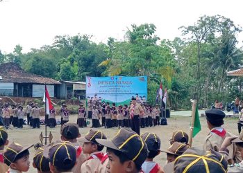 Kwarran Patuk Sukses Selenggarakan Pesta Siaga di Kampung Pramuka Putat