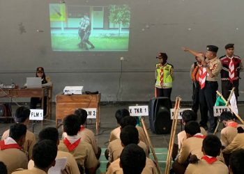 Gencar, Saka Bhayangkara Seyegan Lakukan Sosialisasi ke Beberapa Gugusdepan