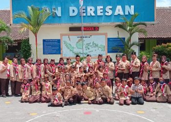Monitoring Uji Coba SKPI di SD Negeri Deresan, Kak Arifin : Pramuka Istimewa Ciri Khas Pramuka DIY