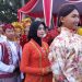 Kontingen DIY Bersiap Mengikuti Adat Bhineka Tunggal Ika Bersama Perwakilan Lainnya di Pembukaan KPMN 2024