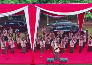 Persembahan Angklung dan Marching Band MAN 1 Bogor Meriahkan Pembukaan KPMN 2024
