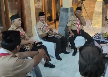 Serius! Peserta Workshop Pengembangan Kampung Pramuka Ikuti FGD Pertama Usai Pembukaan Kegiatan