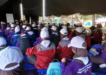 Di Lapangan Kempa 3, Peserta KPMN 2024 Ikuti Pengembangan Diri Moderasi Beragama