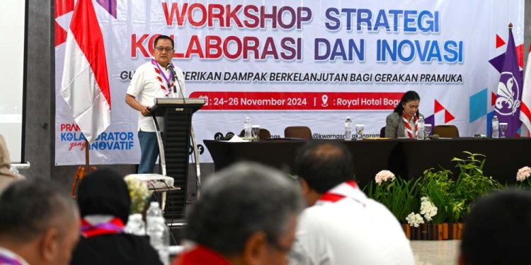 Peserta Workshop Strategi Kolaborasi dan Inovasi Fokus Perhatikan Materi Kebijakan Organisasi dalam Membangun Kerjasama
