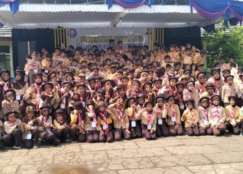 Perkemahan Penggalang Gugus III SDN Kenteng I Ponjong Sukses Digelar, Diikuti Ratusan Peserta