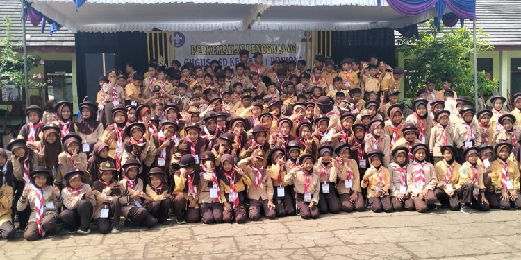 Perkemahan Penggalang Gugus III SDN Kenteng I Ponjong Sukses Digelar, Diikuti Ratusan Peserta
