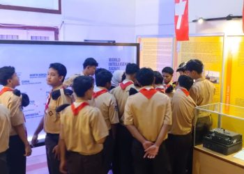 Kunjungan Museum Sandi Menjadi Materi Latihan Rutin Pratiska, Peserta Penuh Antusias
