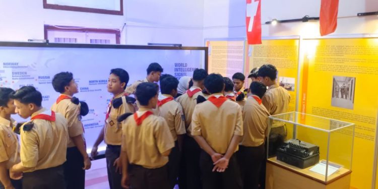 Kunjungan Museum Sandi Menjadi Materi Latihan Rutin Pratiska, Peserta Penuh Antusias