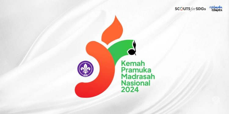 Filosofi Logo Kemah Pramuka Madrasah Nasional Tahun 2024
