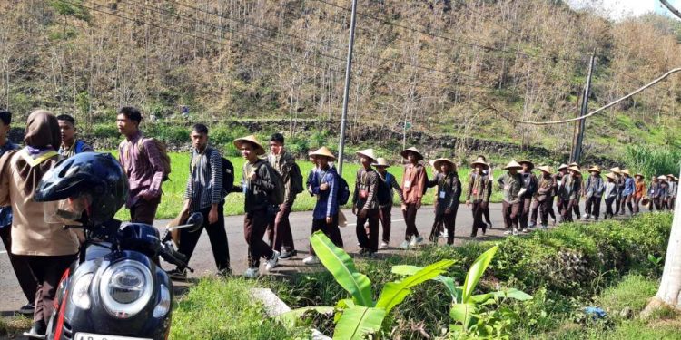 Napak Tilas Jenderal Soedirman, Pramuka Skipo Jalan Kaki ke Pracimantoro