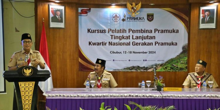 Ketua Kwarnas Buka KPL 2024, Wahana Membentuk Pelatih yang Mampu Merancang Diklat Inovatif