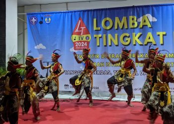 16 Regu Putra Tampilkan Pertunjukan Menarik dalam Giat Prestasi Pentas Budaya LT-IV Kwarda DIY 2024