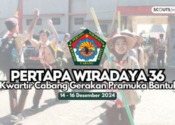 Pertapa Wiradaya Tahun 2024 Siap Digelar, Berikut Edaran dari Kwarcab Bantul