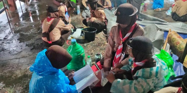 Hujan Tak Halangi Peserta LT-IV Kwarda DIY 2024 Tuntaskan Giat Prestasi Teknologi Tepat Guna