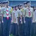 Sejumlah Pramuka DIY Ikuti Upacara Peringatan Hari Pahlawan di Stadion Mandala Krida