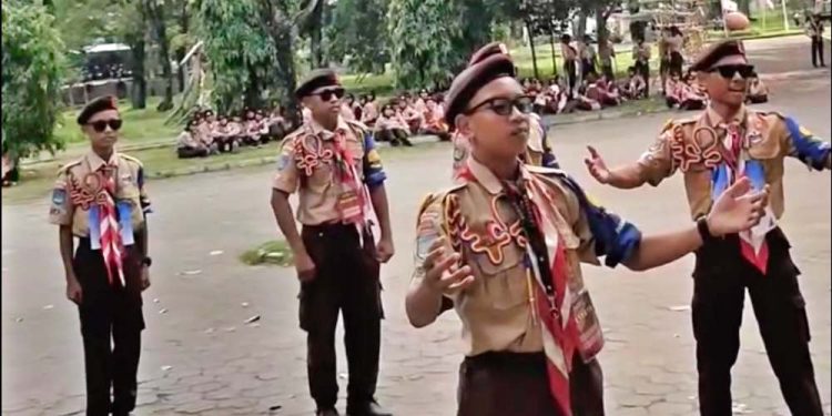 Serunya Giat Prestasi Yel-Yel LT-IV Kwarda DIY 2024, Inovatif dan Kreatif