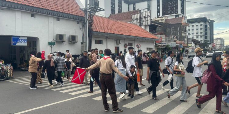 Giat Karya Bakti Nataru 2024 Pramuka SMA Negeri 9 Yogyakarta di Teteg Abu Bakar Ali