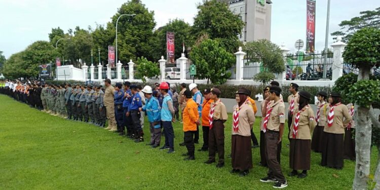 Siap Dukung Pengamanan Nataru, Pramuka Kwarcab Kota Yogyakarta Ikuti Apel Gelar Pasukan Operasi Lilin Progo 2024