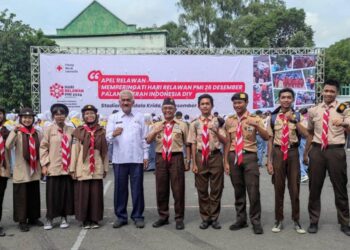 Pamuka Peduli Ikuti Apel Gelar Pasukan Hari Relawan PMI DIY Tahun 2024 di Mandala Krida