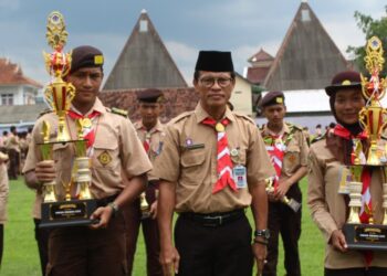 Pramuka SMA Negeri 2 Bantul Boyong Juara Umum Pertapa Wiradaya ke-36 Tahun 2024