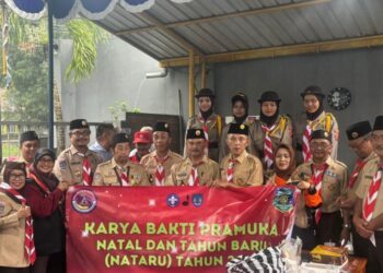 Tim Kwarda DIY Kunjungi Posko Karya Bakti Nataru 2024 Kwarcab Sleman di Gereja Santo Petrus dan Paulus Babadan